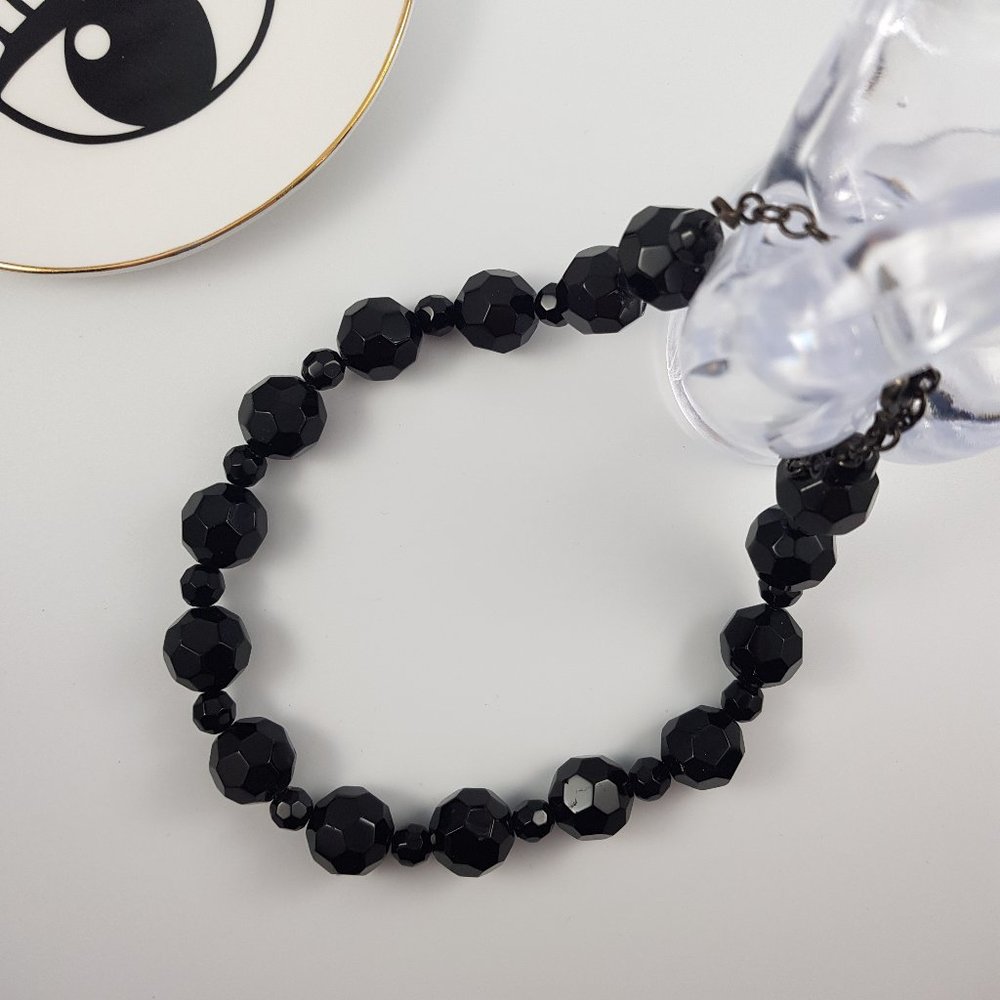 🌈 Stylish Vintage rock crystal necklace - Picture 4 of 5